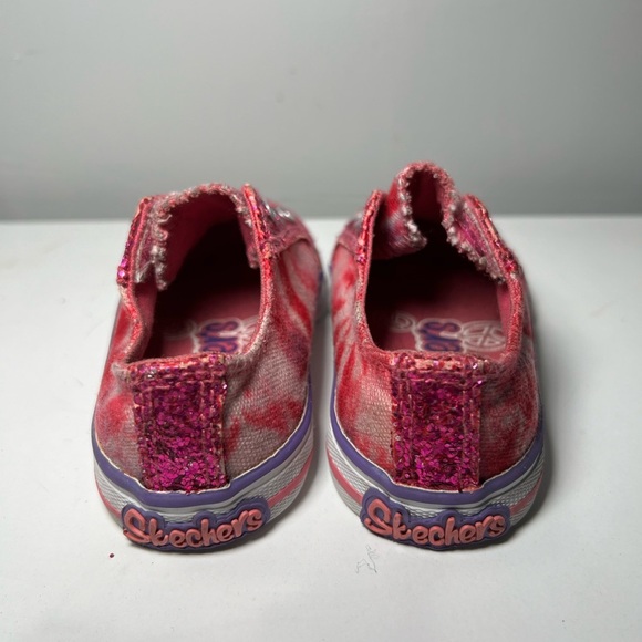 Twinkle Toes Pink Rainbow Sneakers kids 5 - Picture 4 of 5